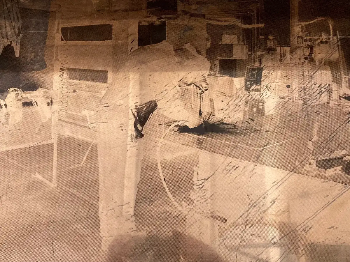 Copper plate artwork