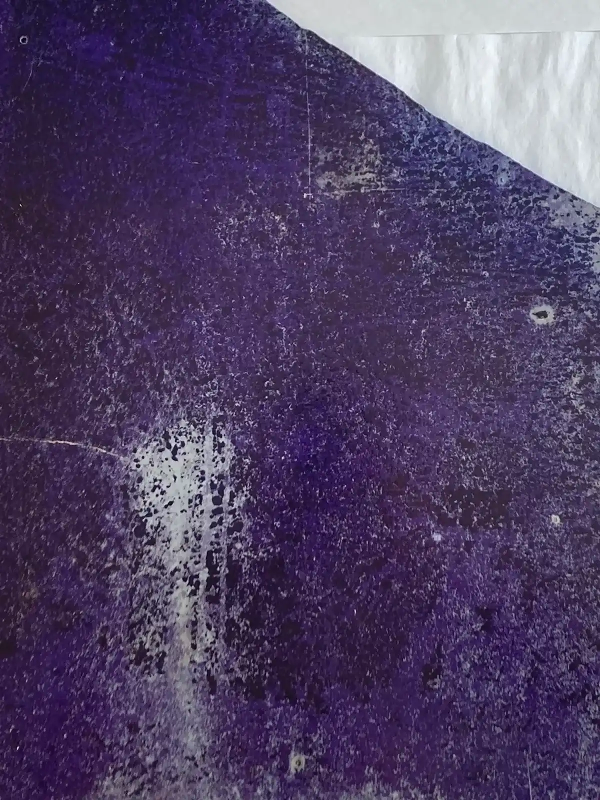 Monoprint on slate